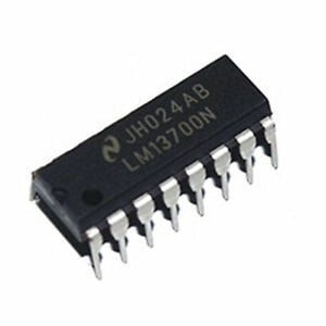 LM13700N (OP, AMP) LM13700N (OP, AMP)