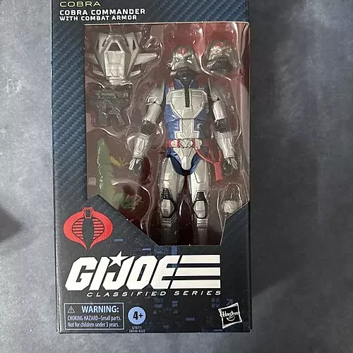 Action Figures - Gi Joe Classfied Series - Hasbro - Cobra Commander Action Figures - Gi Joe Classfied Series - Hasbro - Cobra Commander