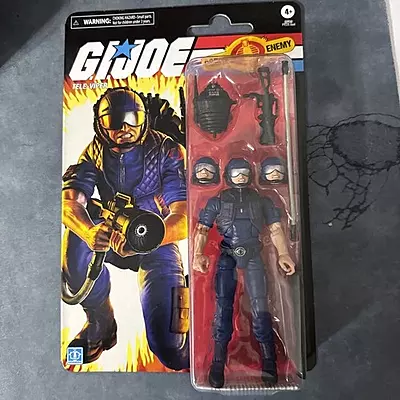 Action Figures - Gi Joe Classified Retro - Hasbro - Cobra Tele-Viper