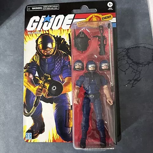 Action Figures - Gi Joe Classified Retro - Hasbro - Cobra Tele-Viper
