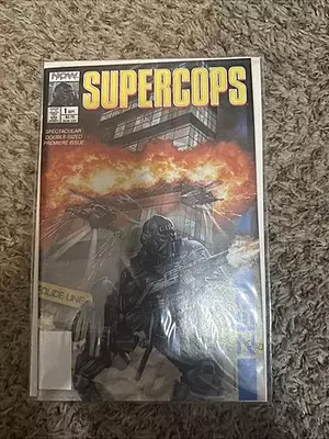 Comic - Super-cops #1 (Now Comics Mini Series September 1990)