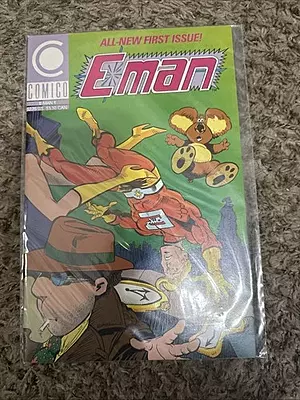 Comico - E-Man #1 (Comico Comics September 1989)