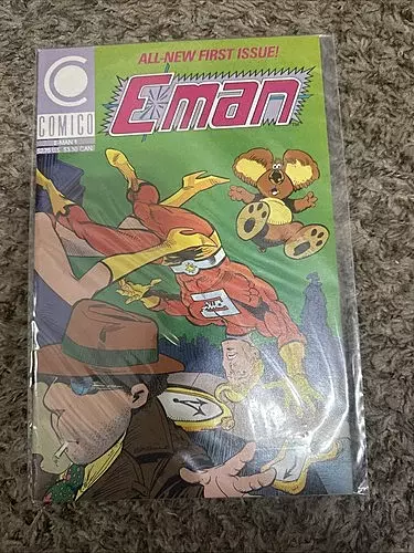 Comico - E-Man #1 (Comico Comics September 1989)