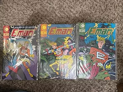 Comico - E-Man #1 - 3 (Comico Series 4)
