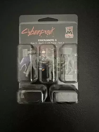 Cyberpunk Red Minatures - Edgerunners G