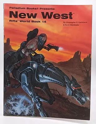 RIFTS - PALLADIUM - New West by Kevin Siembieda and Chris Kornmann