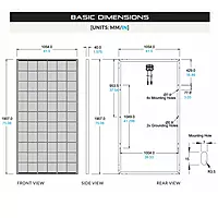 10KW Solar DIY Kit with 40KWh Battery Backup Full Home System ATS Grid, Off-Grid