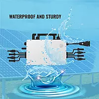 Hoymiles HM1500NT Micro Inverter 4-in-1 Grid Tie MPPT DC to AC 240V