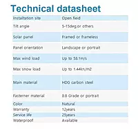 Steel Solar Carport/Gazebo - Black, Panels Sold Separately, Solar Ready, Outdoor