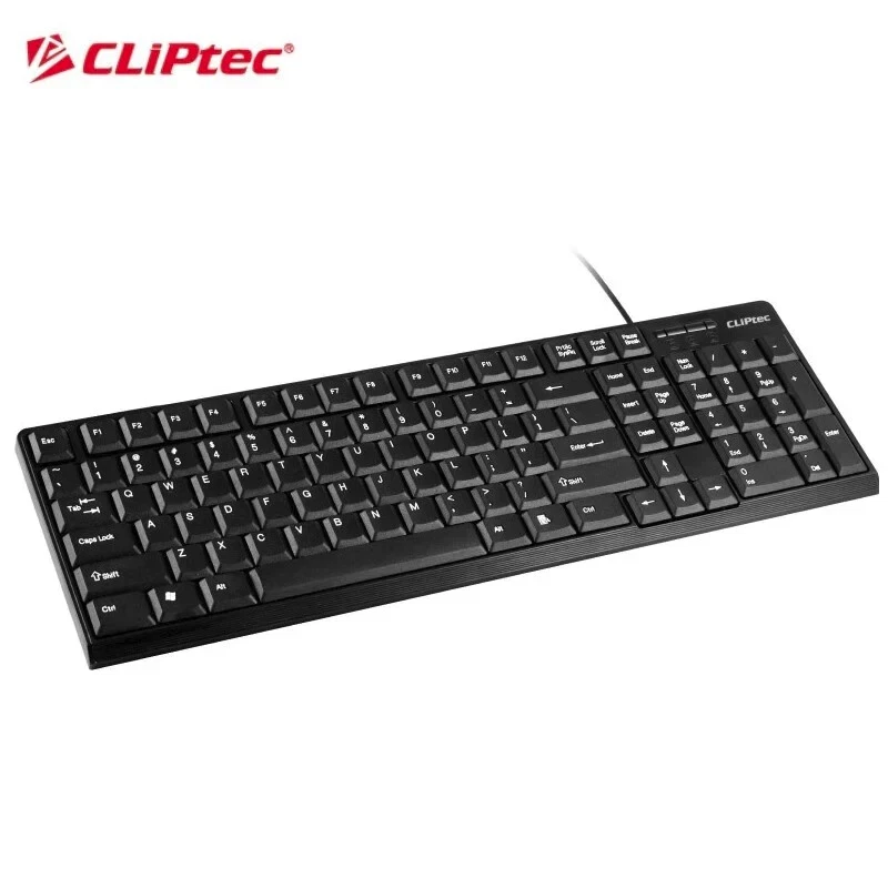 KEYBOARD WIRED USB CLIPTEC RZK247