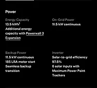 Tesla PowerWall 3 Battery