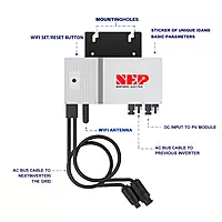 BDM-600X Dual-Input Microinverter | 600W Output | IP67 Rated