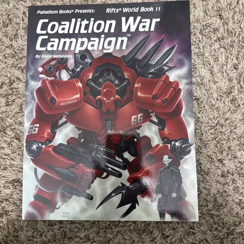 Coalition War Campaign by Kevin Siembieda (1996, Trade Paperback)