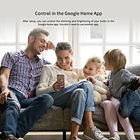 Yeelight Smart LED Bulb M2 (Colour) -Google Home Seamless Setup (Needs Hub)