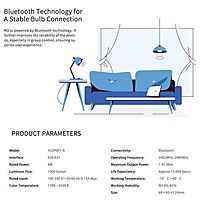 Yeelight Smart LED Bulb M2 (Colour) -Google Home Seamless Setup (Needs Hub)