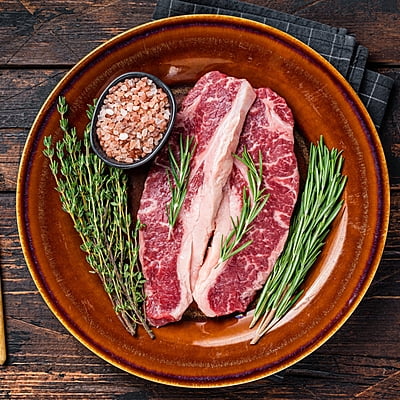 Steaks, AAA 8/10oz Striploin