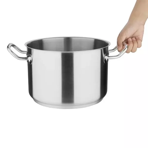 Vogue Stainless Steel Casserole, Stew and Saut Pan Set (Pack of 5)