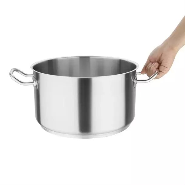Vogue Stainless Steel Casserole, Stew and Saut Pan Set (Pack of 5)