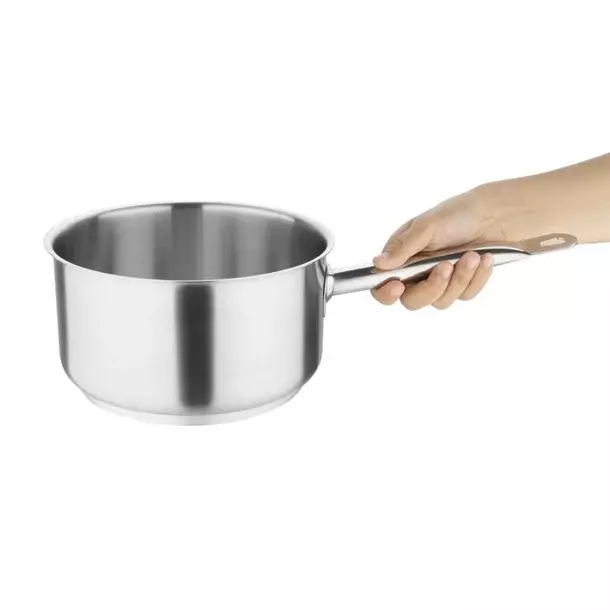 Vogue Stainless Steel Casserole, Stew and Saut Pan Set (Pack of 5)