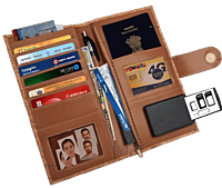 Eco-Friendly Cork Cheque Book Holder