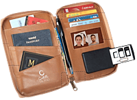 Eco-Friendly Cork All in 1 Passport holder