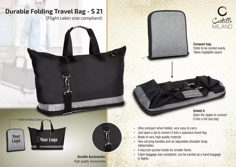 Durable Folding Travel Bag