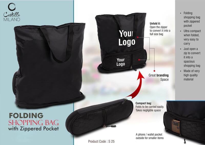 Folding shopping bag
