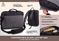 Convertible Sling Laptop Bag