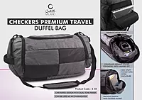 Checkers Premium Travel Duffel bag