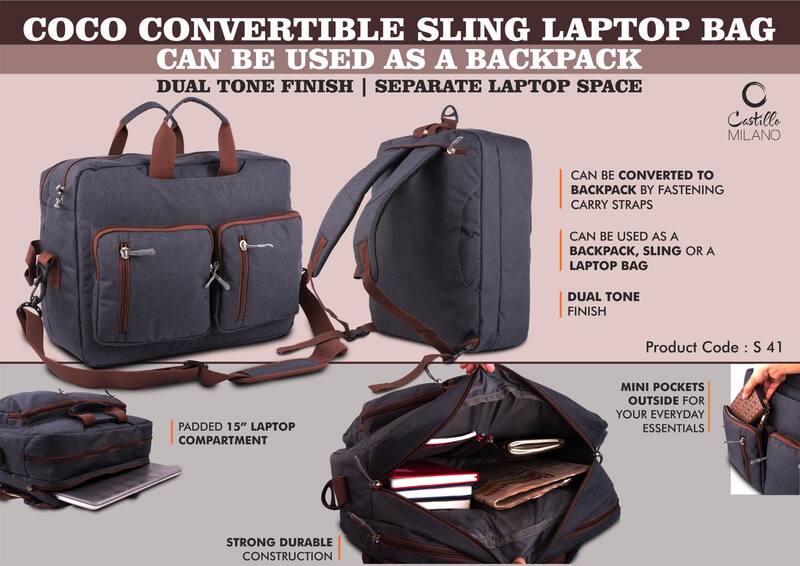 Coco Convertible Sling Laptop Bag