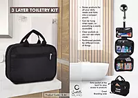 3 Layer toiletry kit – Medium size