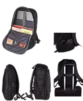 Puffer: Expandable laptop backpack