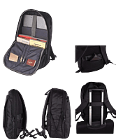 Puffer: Expandable laptop backpack