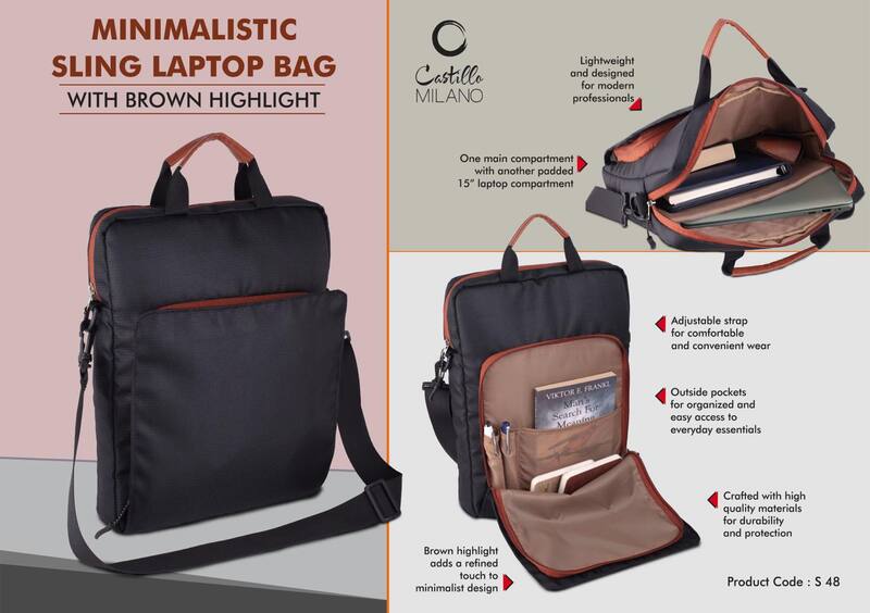 Minimalistic Sling Laptop bag