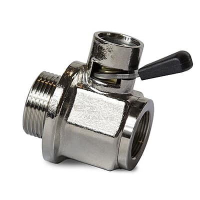 EZ-211 M27 x 2.0 oil drain valve with threaded inlet and locking lever EZ-211 M27 x 2.0 oil drain valve with threaded inlet and locking lever