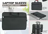 Laptop Sleeve with outside pocket