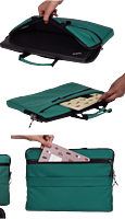 Teal: Water Resistant Laptop Sleeve