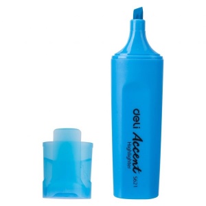 DELI S621 ACCENT HIGHLIGHTER - BLUE
