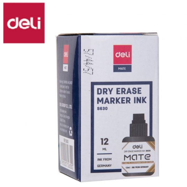 DELI S630-BK MATE WHITEBOARD MARKER INK BLK