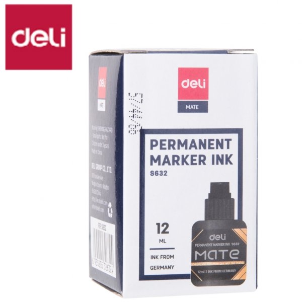 DELI S632-BL MATE PERMANENT MARKER INK BLUE