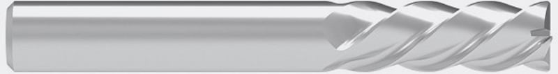 Standard Performance 4 Flute Solid Carbide End Mill(03750.08750.R04.Z00000.)