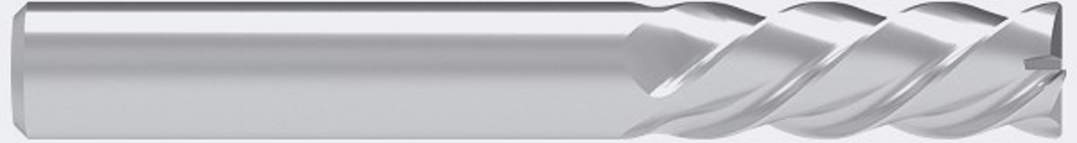 Standard Performance 4 Flute Solid Carbide End Mill(00625.01875.R04.S00000.)
