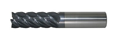 Standard Performance AlTiN Coated 5 Flute Solid Carbide End Mill(05000.20000.R05.Z00000.)