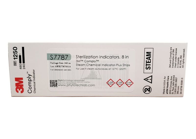 Comply™ Sterilization Chemical Indicator Strip – Steam, 7-7/8 Inch Length