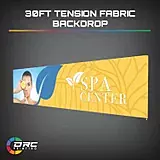 30ft Tension Fabric Backdrop (Single or Double Side Print) 30ft Tension Fabric Backdrop (Single or Double Side Print)