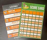 Custom Designed Score Cards