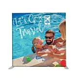 8ft Tension Fabric Backdrop (Single or Double Side Print) 8ft Tension Fabric Backdrop (Single or Double Side Print)