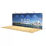 20ft Tension Fabric Backdrop (Single or Double Side Print)