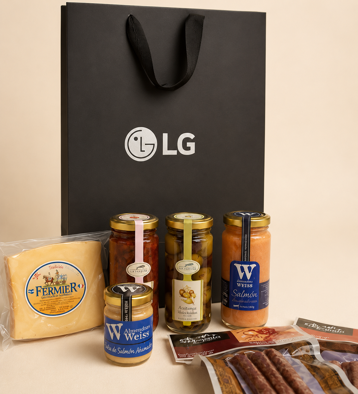 Productos ahumados para regalos de LG