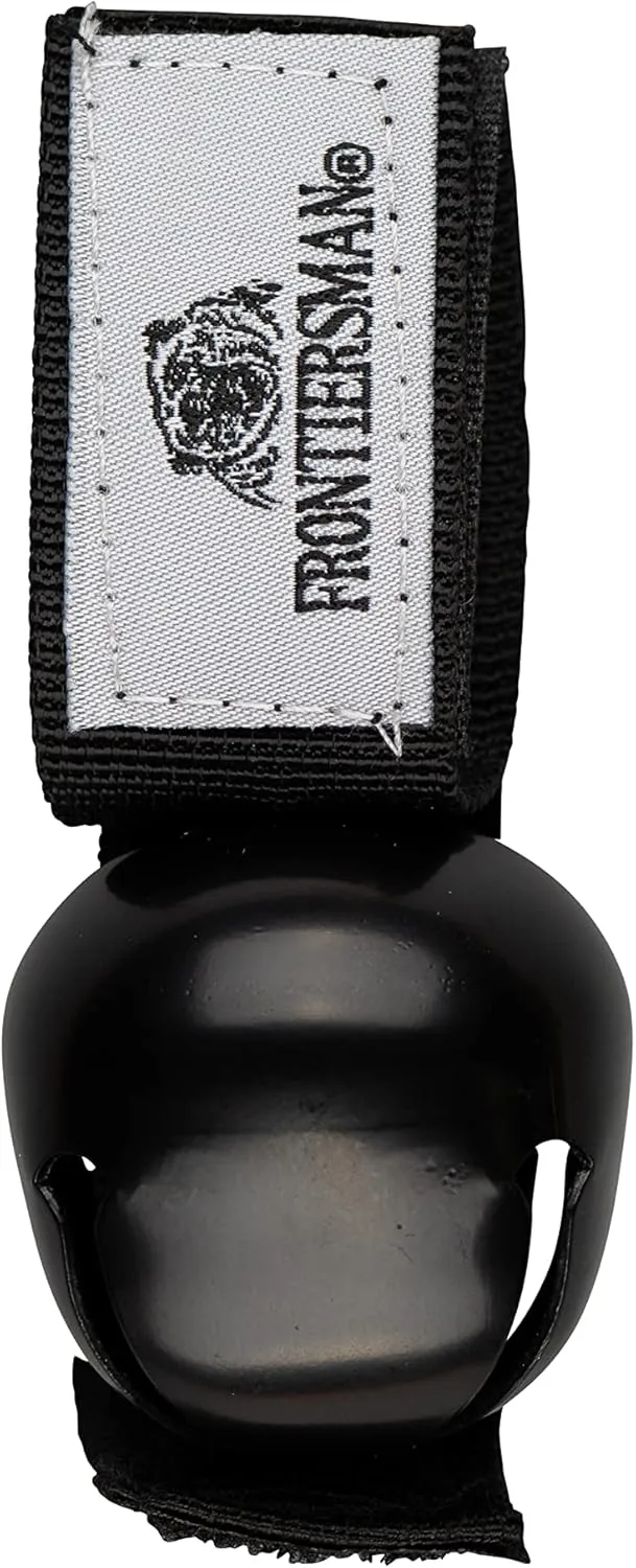 SABRE Frontiersman Bear Bell with Magnetic Silencer and Hook-and-Loop Strap